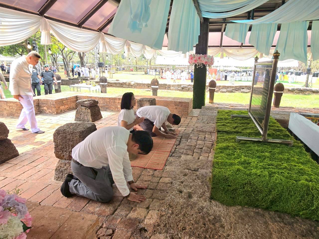 title - วันที่ 24 กุมภาพันธ์ 2569 นายวิทูล ประดิษฐบุญ พร้อมด้วย เจ้าหน้าที่ ส.ป.ก.ปราจีนบุรี เข้าร่วมพิธีบวงสรวงงานเทศกาลมาฆปูรมีศรีปราจีน ครั้งที่ 40